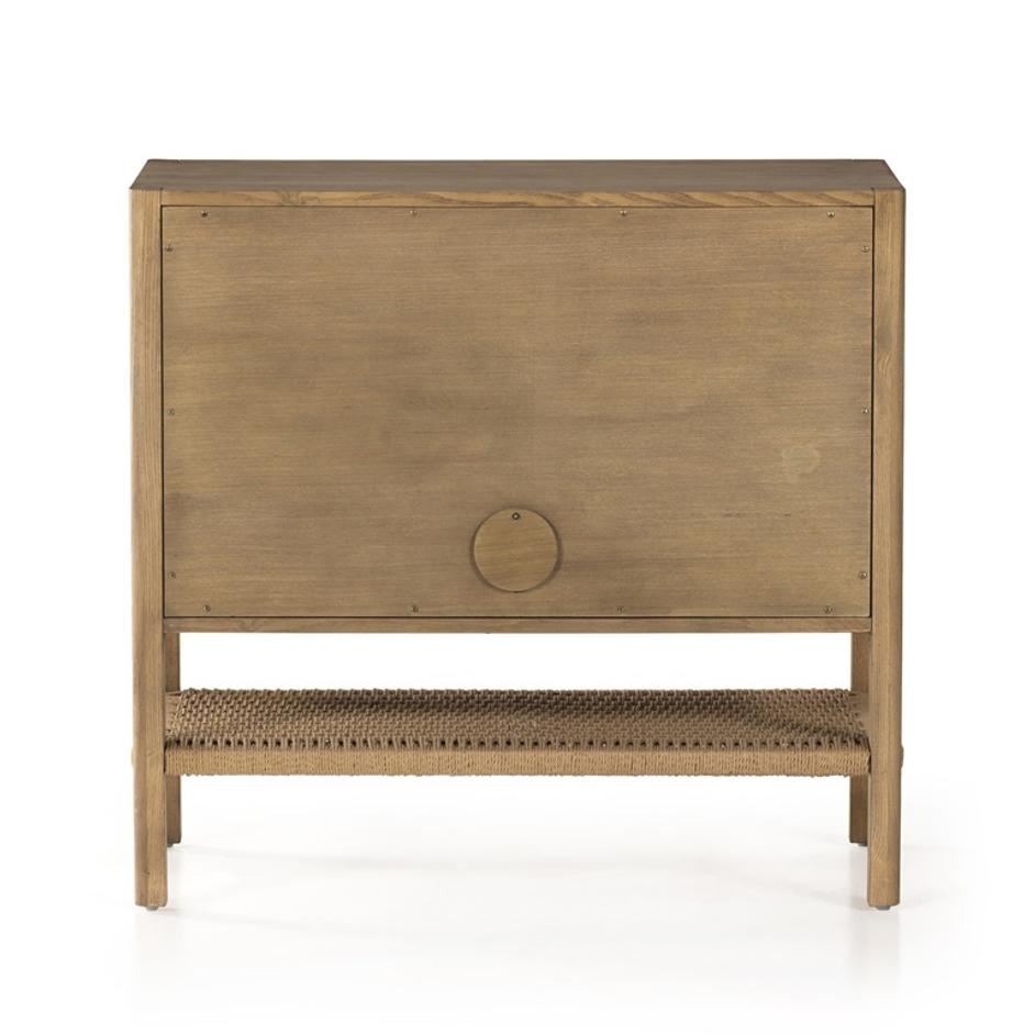 Zuma Small Cabinet In Dune Ash by FOUR HANDS