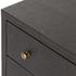 Fiona 6 Drawer Dresser In Black Raffia by FOUR HANDS