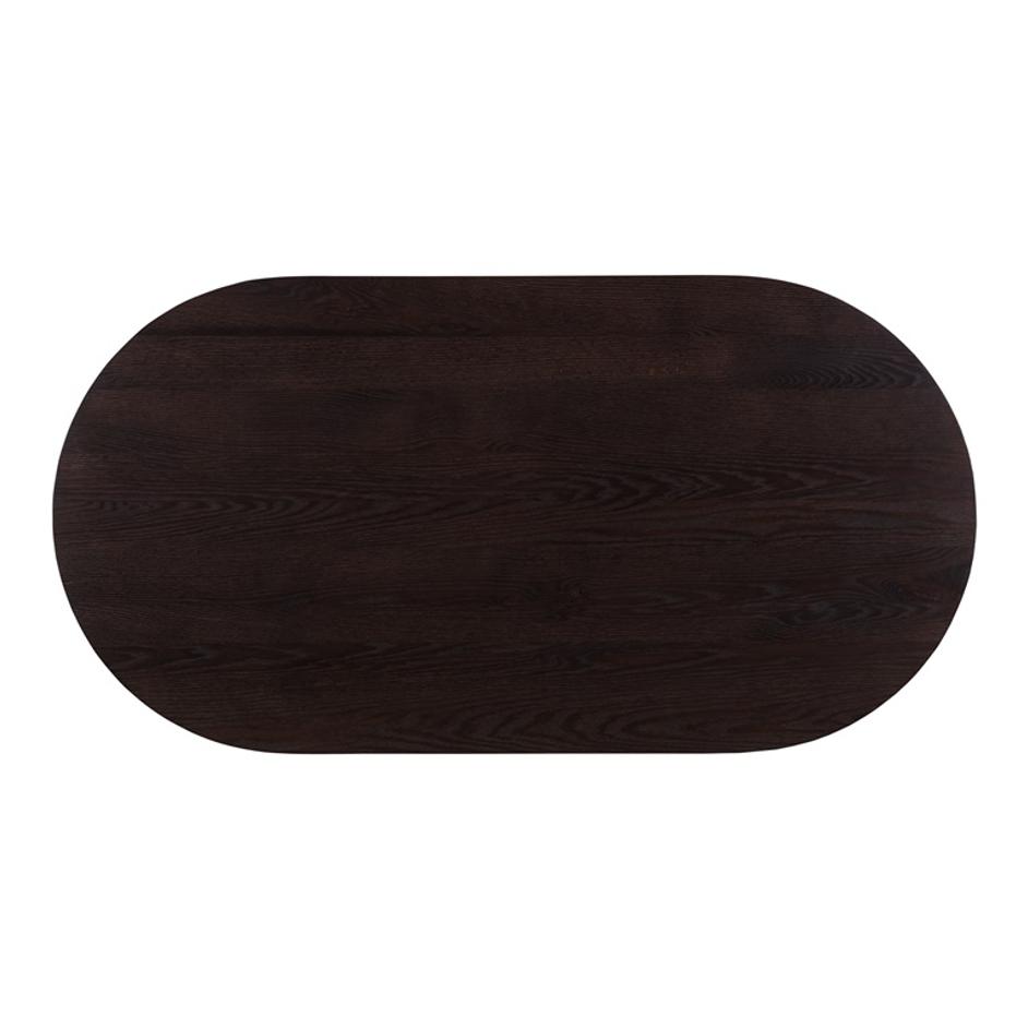 TRIE COFFEE TABLE DARK BROWN by Moes Home