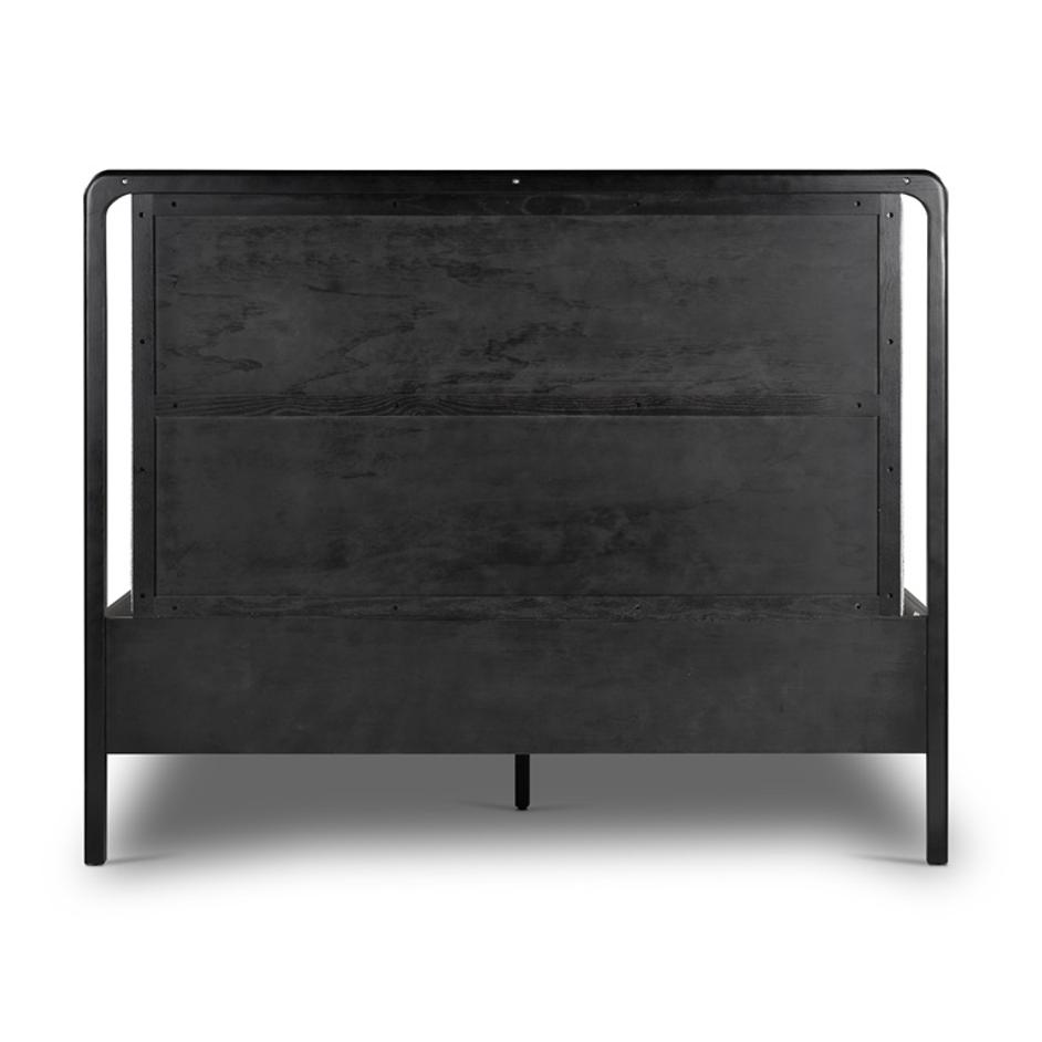 Rosedale Bed In Ebony Oak In Queen by FOUR HANDS