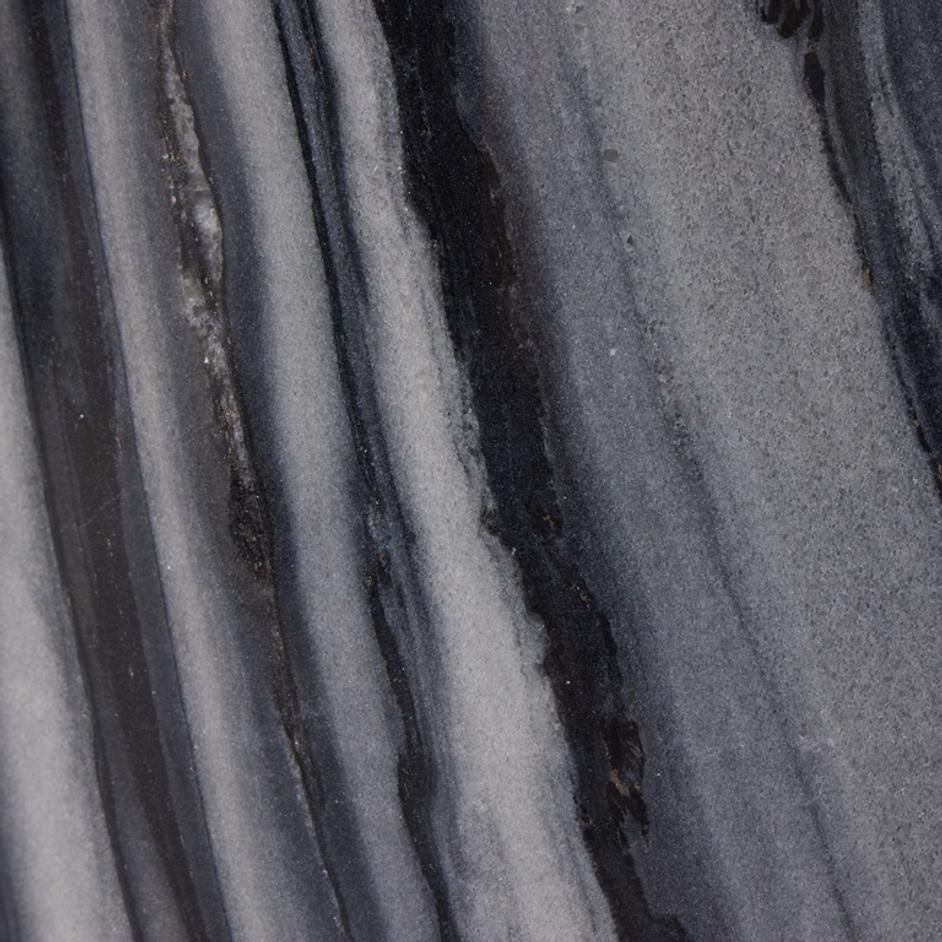 Rowe End Table In Ebony Marble by FOUR HANDS