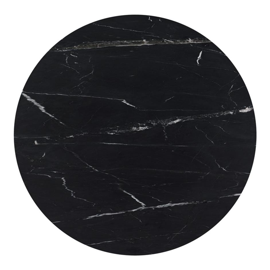 TOWER DINING TABLE BLACK MARBLE by Moes Home
