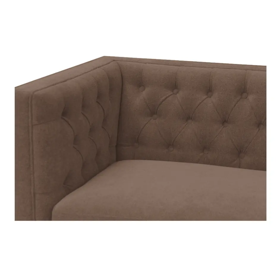Fielder Sofa Cool Brown by Moes Home