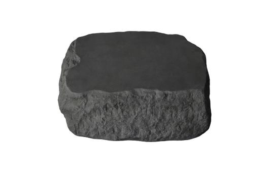 Quarry Coffee Table, Large, Charcoal Stone by Phillips Collection