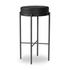 Nocona Bar + Counter Stool - Black Leather by Four Hands