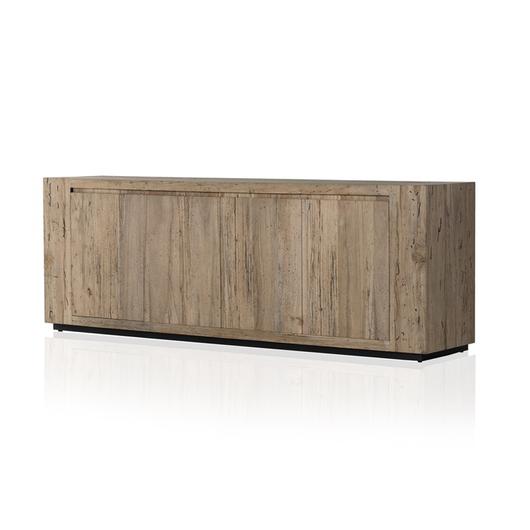 Abaso Sideboard In Rustic Wormwood Oak by FOUR HANDS