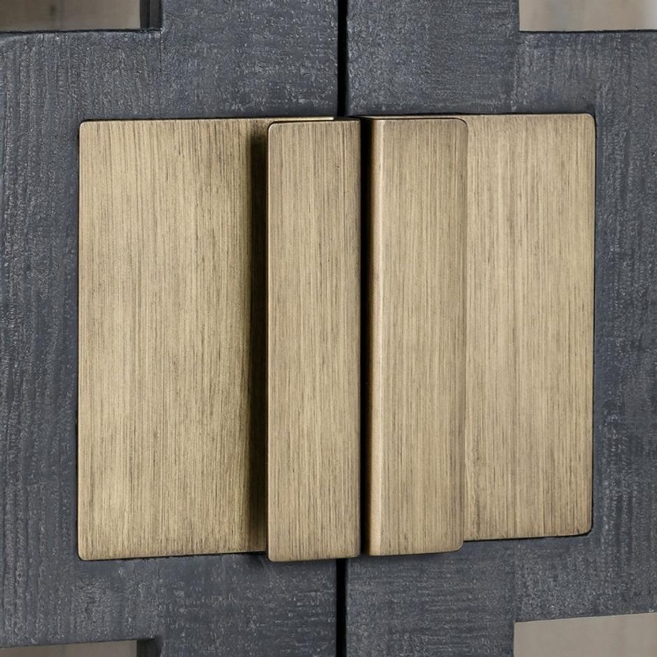 Larson Reclaimed Pine 2Dr Cabinet by Classic Home