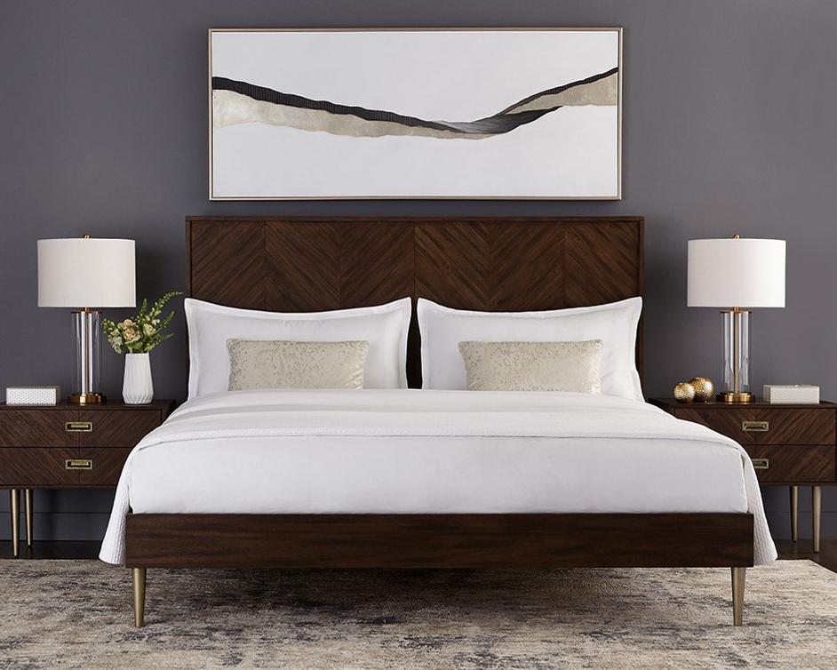 Frequency - 72" X 30" - Silver Floater Frame by Sunpan