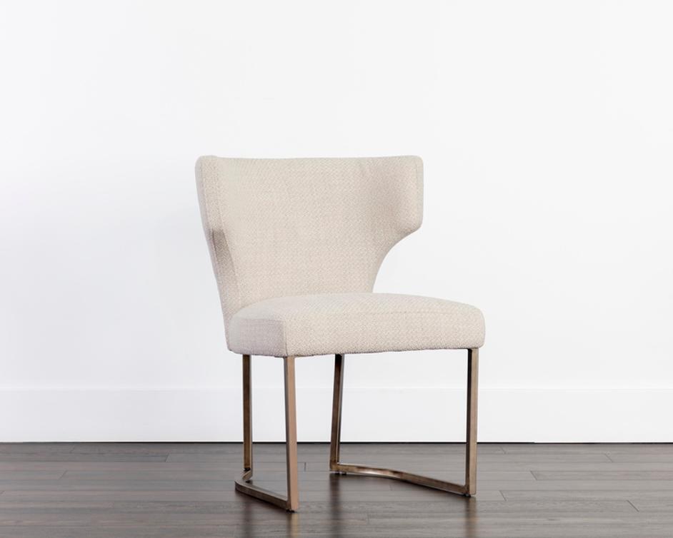 YORKVILLE DINING CHAIR - MOTO STUCCO by Sunpan