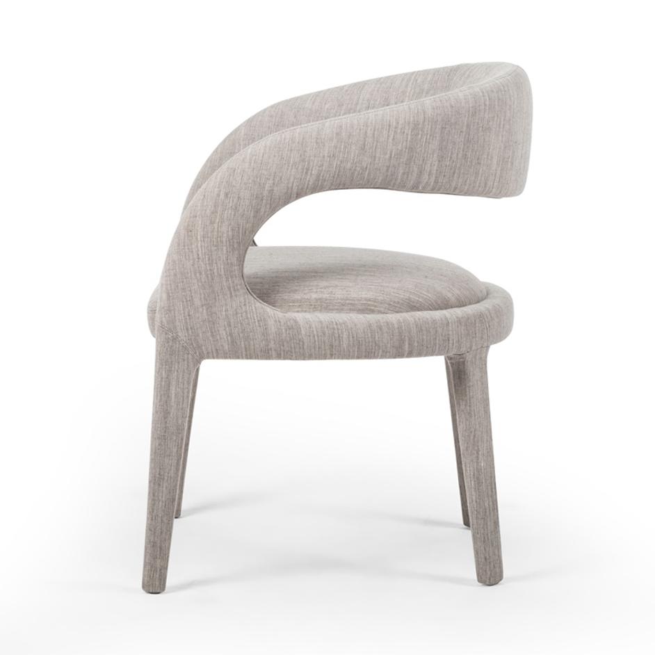 Hawkins Dining Chair In Savile Flannel by FOUR HANDS