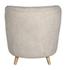 Laffont Chair with Wheat Fabric by Noir Furniture