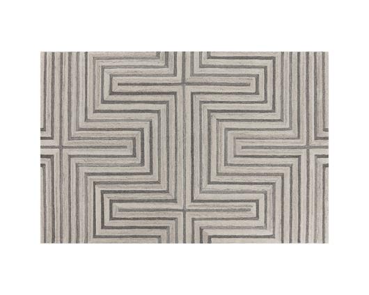 OSLOW HAND-TUFTED RUG - BEIGE / GREY - 6' X 9' by Sunpan