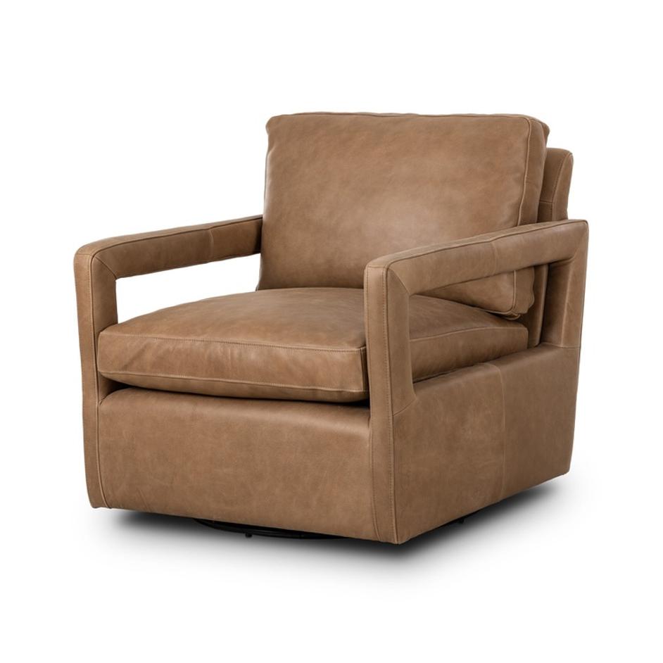 Olson Swivel Chair - Palermo Drift by Four Hands