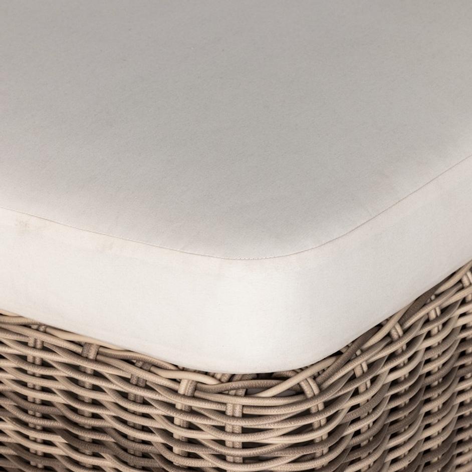 Messina Outdoor Chaise Lounge - Venao Ivory by Four Hands