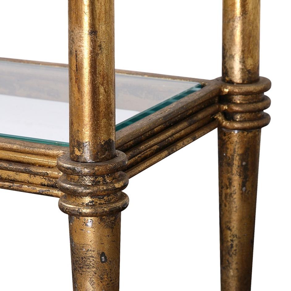 Elenio Glass Console Table by Uttermost