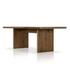 Eaton Dining Table - Amber Oak Resin by Four Hands