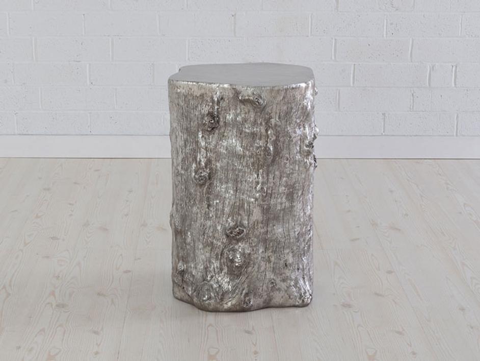 Log Stool, Silver Leaf, MD by PHILLIPS COLLECTION