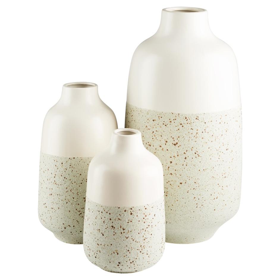 Summer Shore Vase | White - Small by Cyan Design
