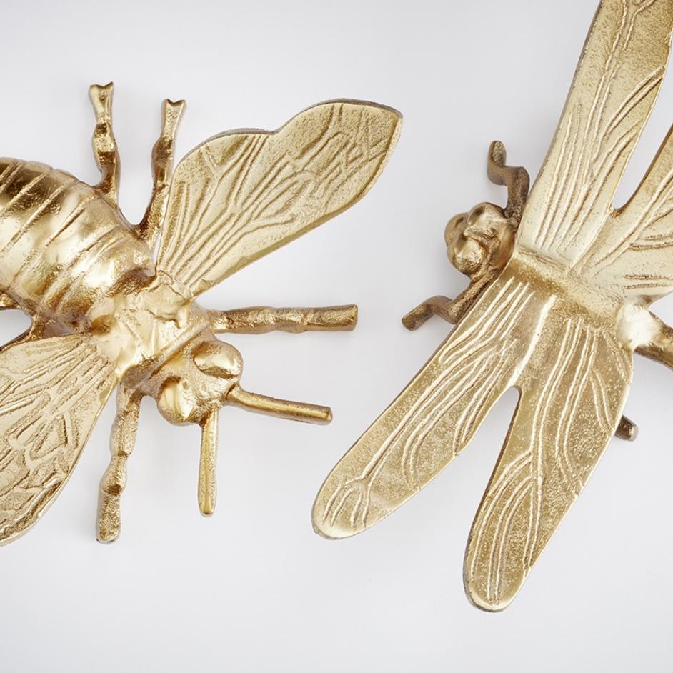 Fluttering Token 2 Sculpt in Gold by Cyan Design