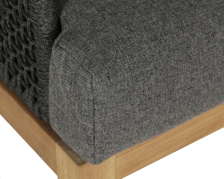 CAPRI LOUNGE CHAIR - NATURAL - GRACEBAY GREY by Sunpan