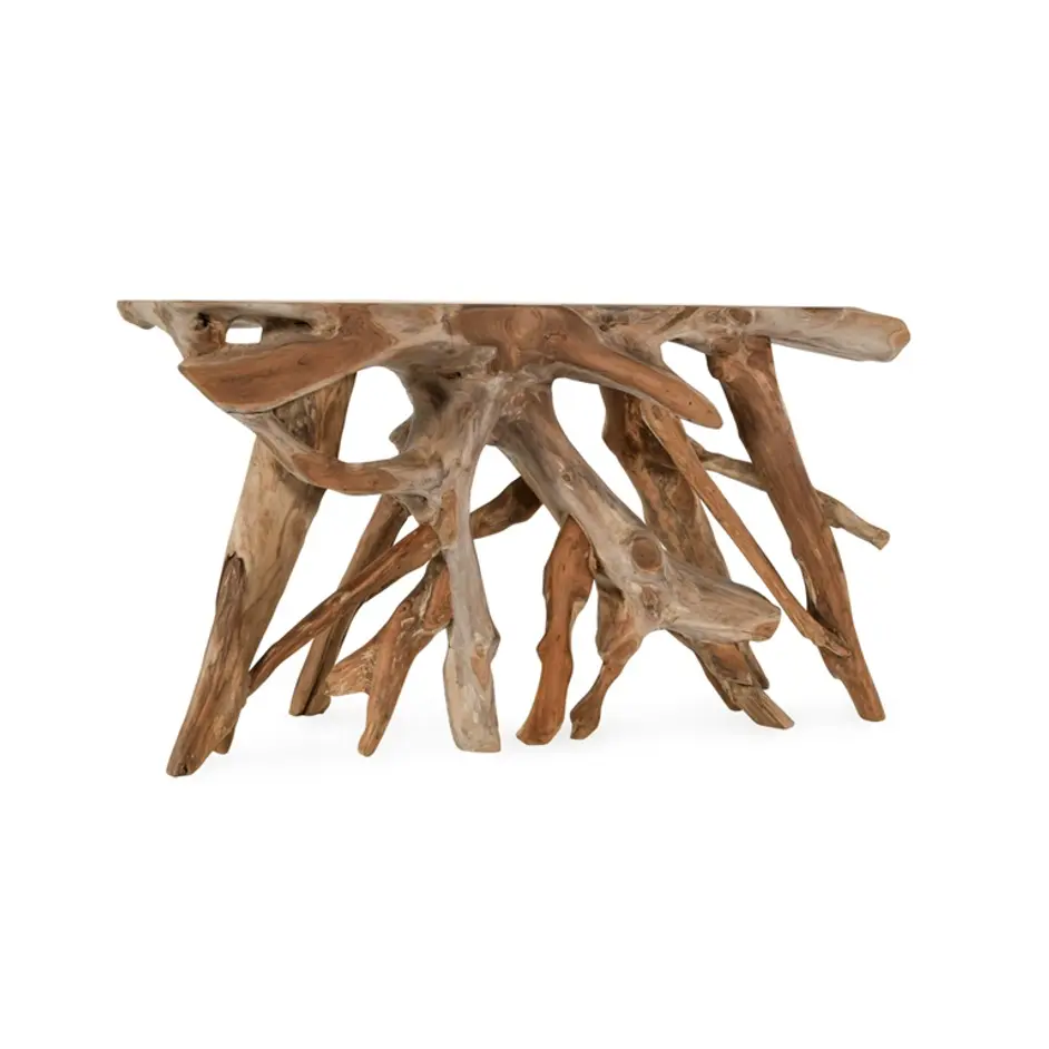 Cypress Root Console Table 59-60" by Classic Home
