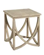 Wishbone End Table by Furniture Classics