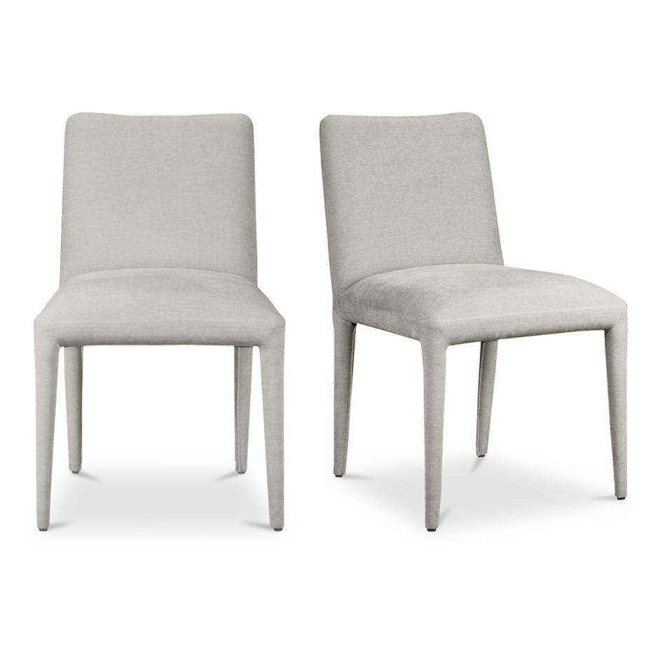 Calla Dining Chair Light Grey - Set Of Two by Moes Home