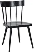 Esme Chair, Hand Rubbed Black by Noir Furniture