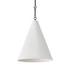 Grazia Pendant - Matte White Plaster by Four Hands