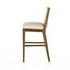 Antonia Cane Armless Bar + Counter Stool - Savile Flax by Four Hands