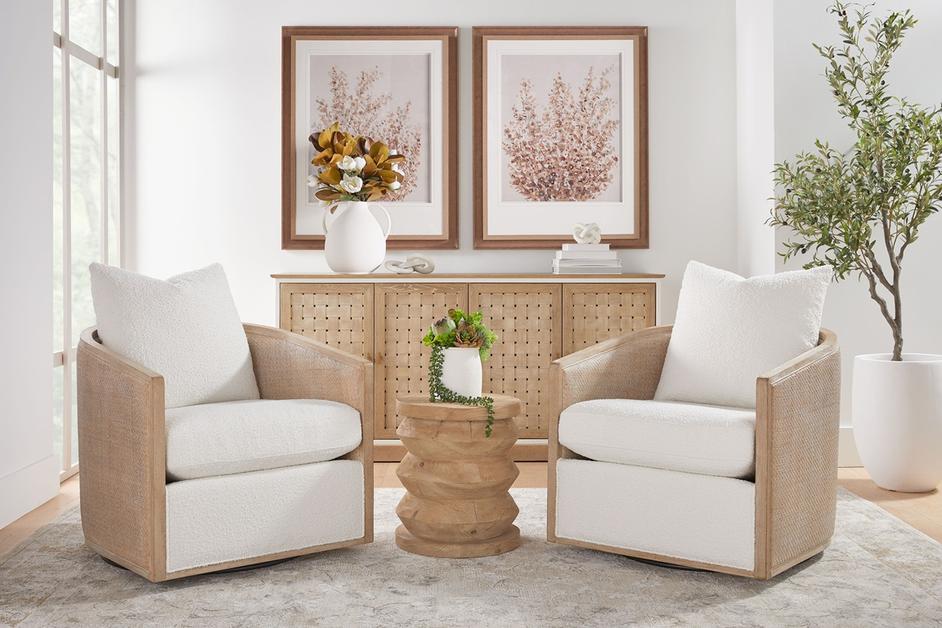 McGuire Swivel Club Chair by Essentials For Living