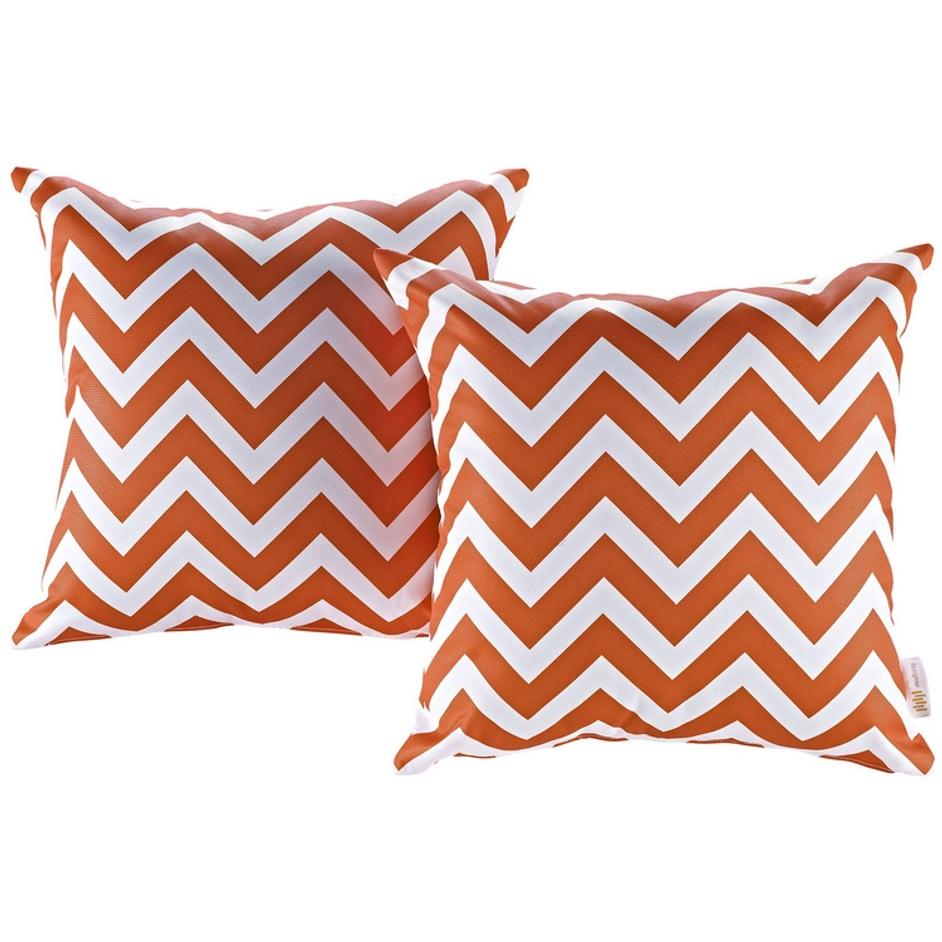 Varick Outdoor Patio Single Pillow In Chevron by Modway Furniture