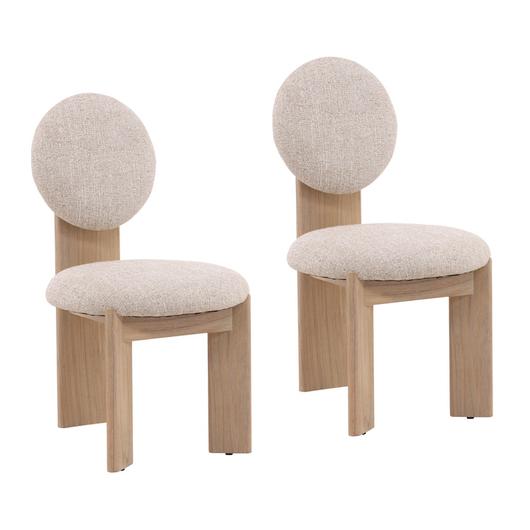 Como Dining Chair Set of 2 by Curated Collections