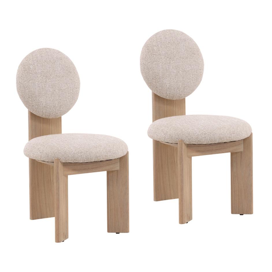 Como Dining Chair Set of 2 by Curated Collections