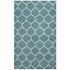Esterly Moroccan Trellis 8X10 Shag Area Rug In Aqua Blue And Ivory by Modway Furniture