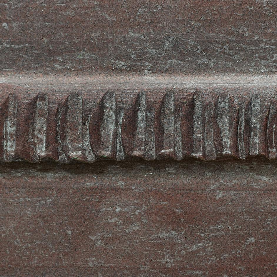 Antiquity Ceramic Table Lamp with Linen Shade by Jamie Young