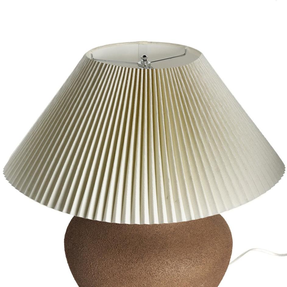 Parma Table Lamp - Textured Dark Sand Porcelain by Four Hands