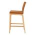 Devon KD PU Counter Stool, Moza Caramel by New Pacific Direct