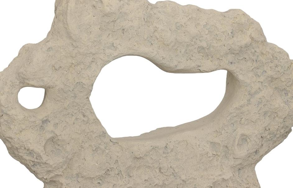 Cast Stone Table Top Sculpture, Wide, Roman Stone by Phillips Collection