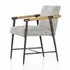 Rowen Dining Chair In Thames Raven by FOUR HANDS