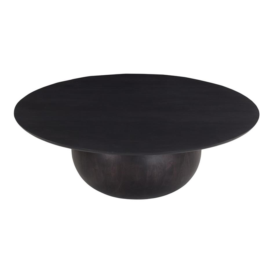 BRADBURY COFFEE TABLE LARGE BLACKENED ACACIA by Moes Home