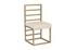 Ladder Dining Chair, Natural/Brass Finish  by PHILLIPS COLLECTION