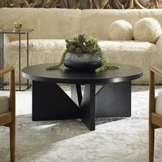 Nadette Espresso Coffee Table by Uttermost