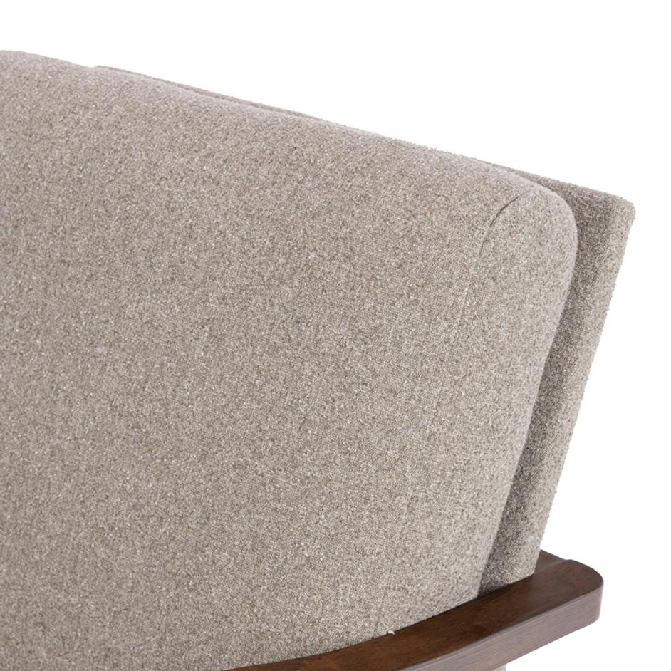 Paxon Chair In Weslie Feather by FOUR HANDS