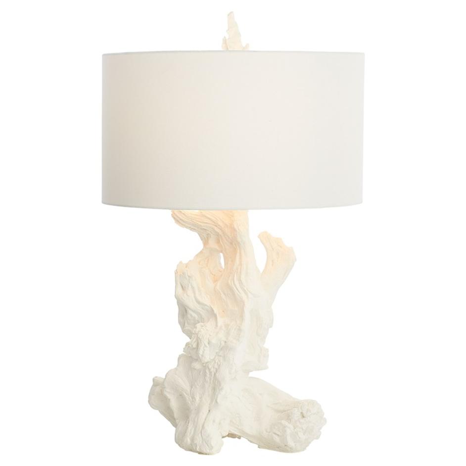 Driftwood Table Lamp | White by Cyan Design