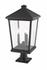 Beacon 3 Light Outdoor Pier Mounted Fixture in Oil Rubbed Bronze Finish by Z-Lite