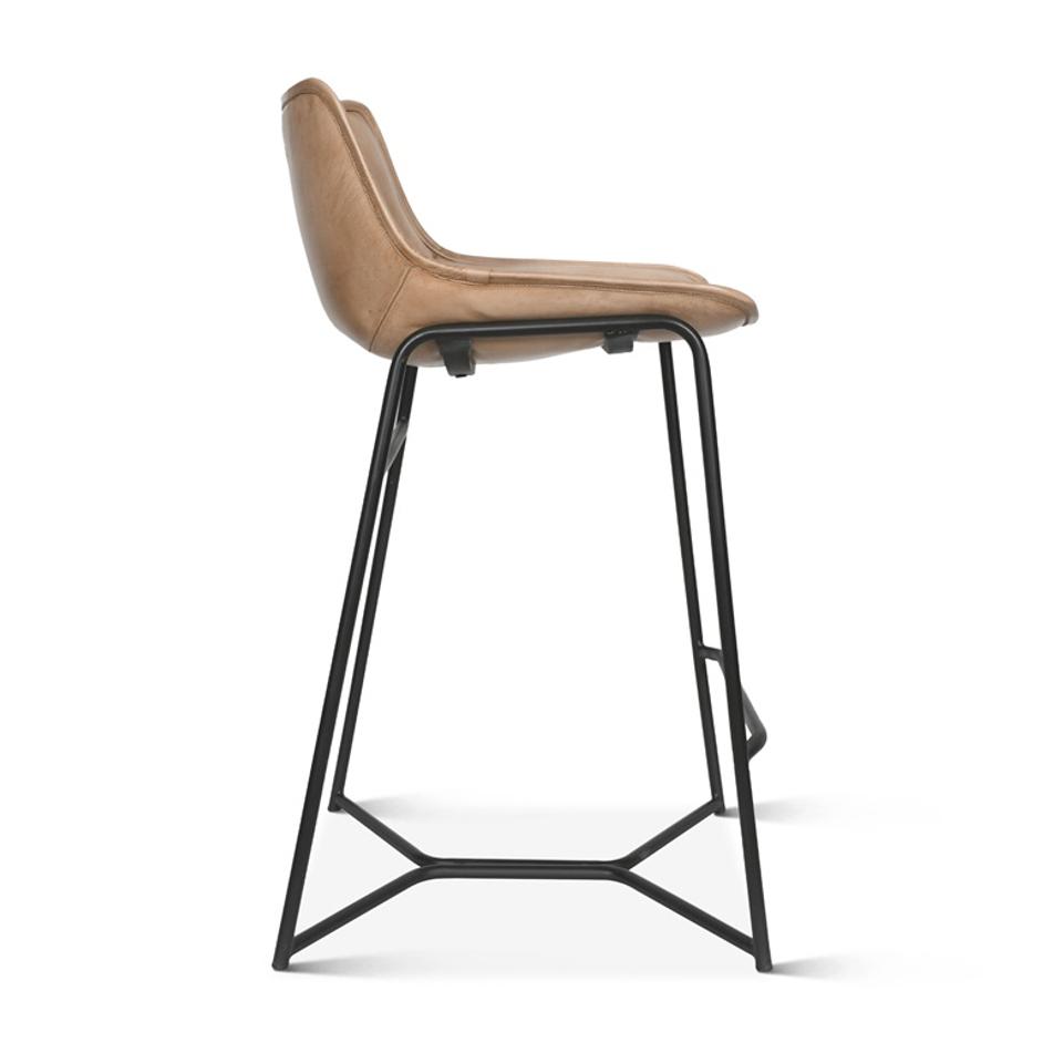 Essex 20" Stanley Counter Chair,  Antique Ivory by Home Trends & Design