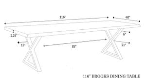 Brooks Dining Table by Urbia Imports