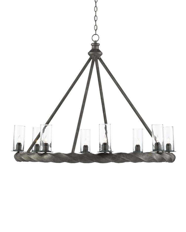 Orson Chandelier In Light Molé by Currey & Company