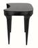 Rennie Mahogany Desk in Hand-Rubbed Black Finish by Noir Furniture